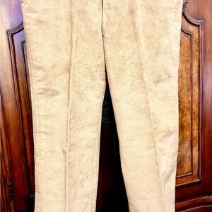 Suede wide leg vintage western